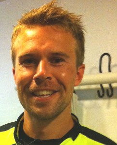Superliga-vinker Christian Brixen. 