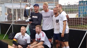 EM på Bryggen Vinderne Tyskland med pokal